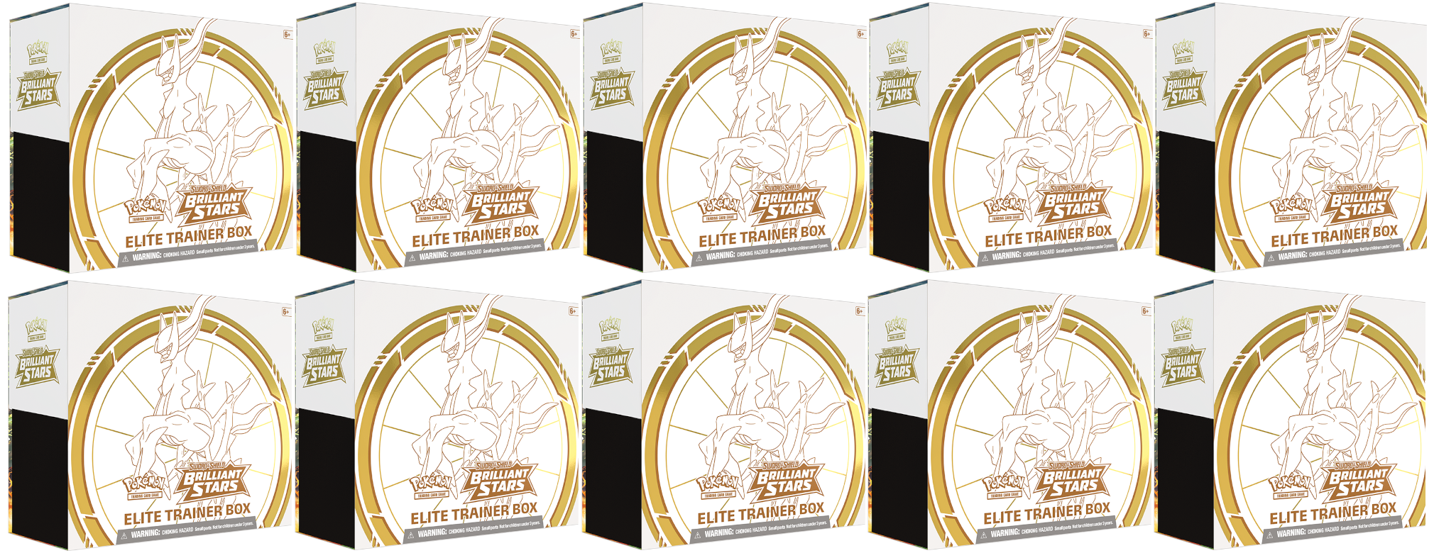 Sword & Shield: Brilliant Stars - Elite Trainer Box Case | GrognardGamesBatavia