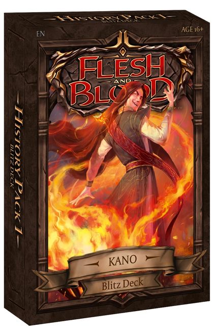 Flesh and Blood History Pack 1 Blitz Deck Kano | GrognardGamesBatavia