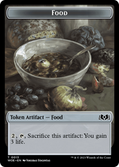 Faerie // Food (0013) Double-Sided Token [Wilds of Eldraine Tokens] | GrognardGamesBatavia