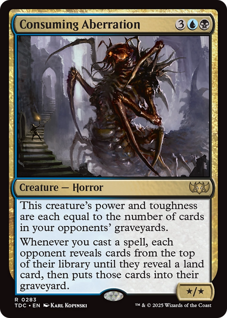 Consuming Aberration [Tarkir: Dragonstorm Commander] | GrognardGamesBatavia