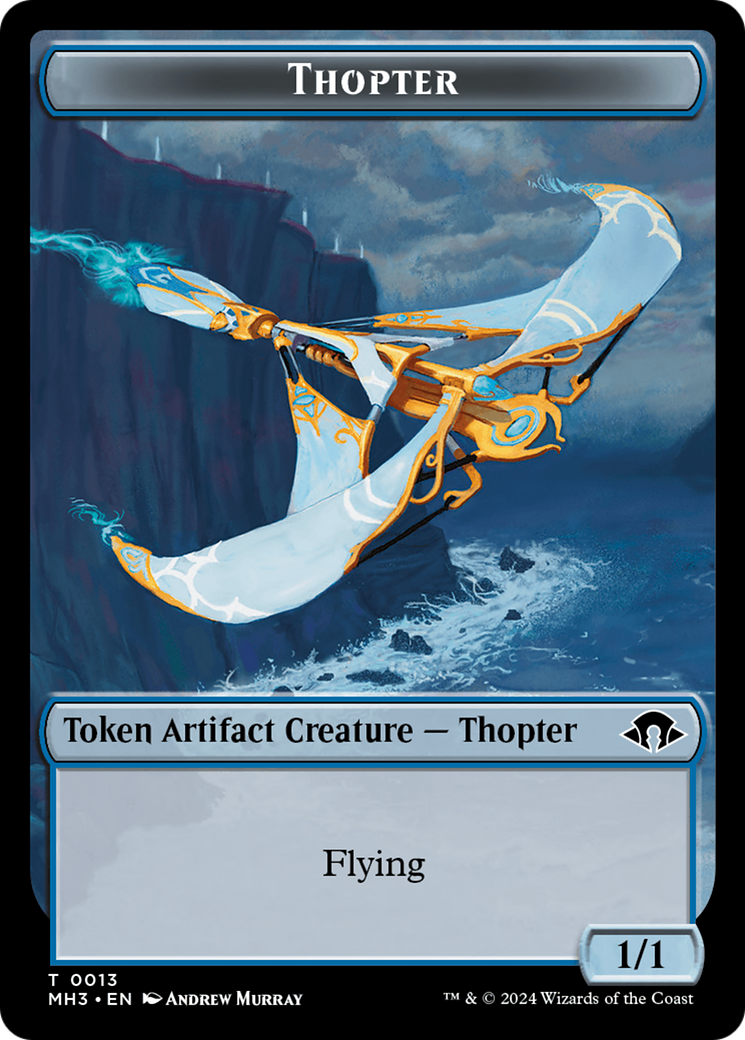 Phyrexian Germ // Thopter Double-Sided Token [Modern Horizons 3 Tokens] | GrognardGamesBatavia