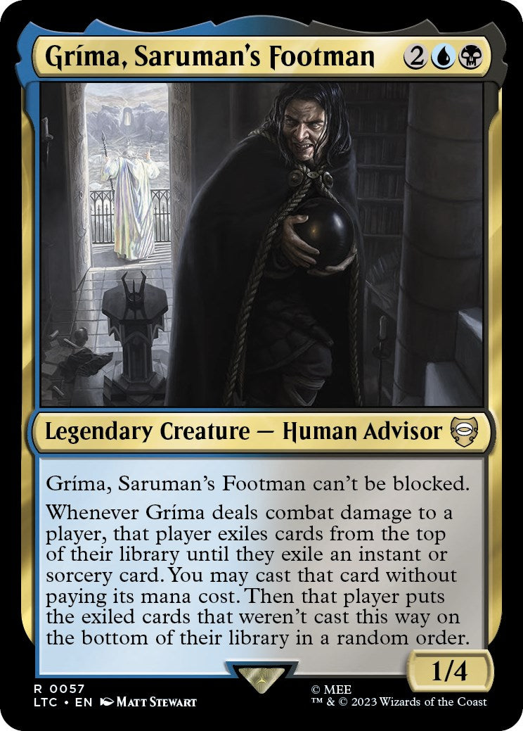 Grima, Saruman's Footman [The Lord of the Rings: Tales of Middle-Earth Commander] | GrognardGamesBatavia