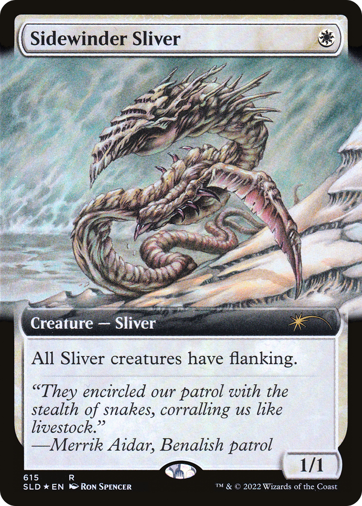 Sidewinder Sliver (Extended Art) [Secret Lair Drop Promos] | GrognardGamesBatavia