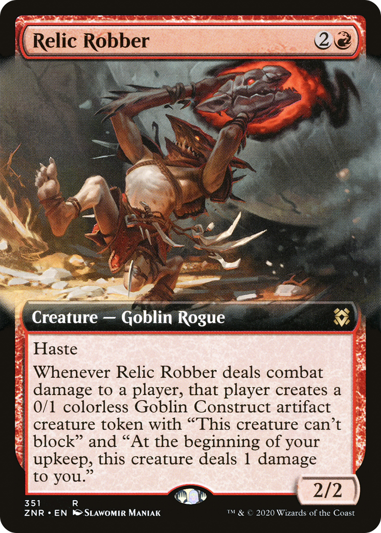 Relic Robber (Extended Art) [Zendikar Rising] | GrognardGamesBatavia