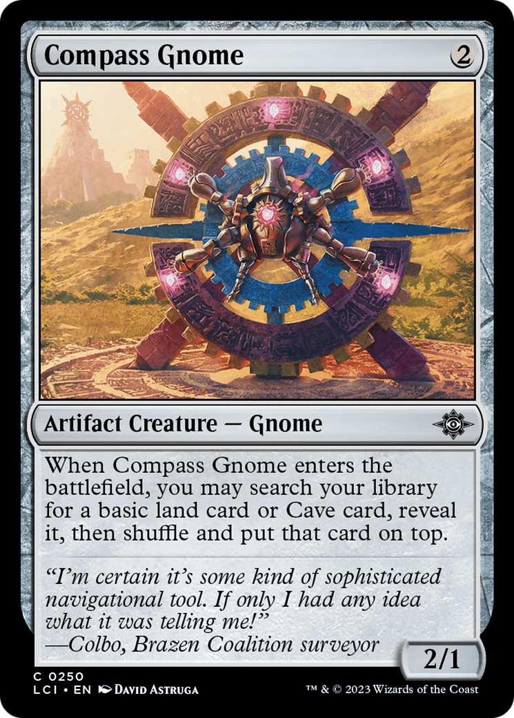 Compass Gnome [The Lost Caverns of Ixalan] | GrognardGamesBatavia