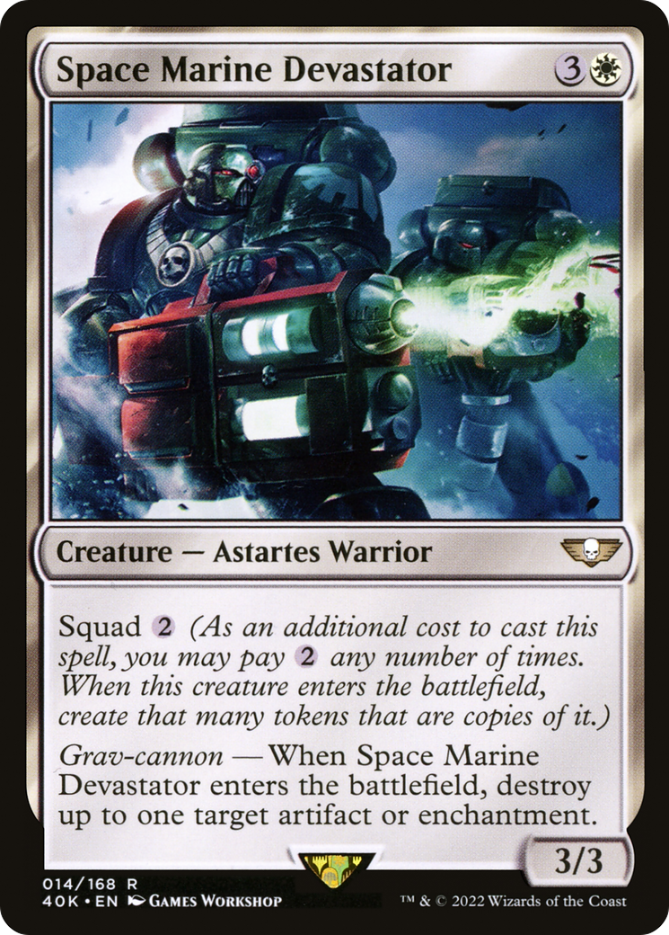 Space Marine Devastator [Universes Beyond: Warhammer 40,000] | GrognardGamesBatavia