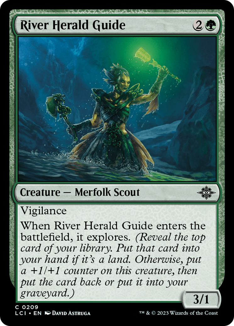 River Herald Guide [The Lost Caverns of Ixalan] | GrognardGamesBatavia