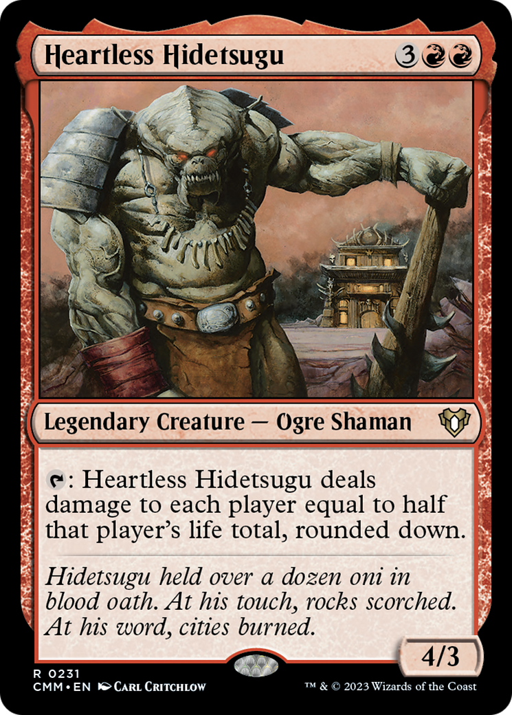 Heartless Hidetsugu [Commander Masters] | GrognardGamesBatavia