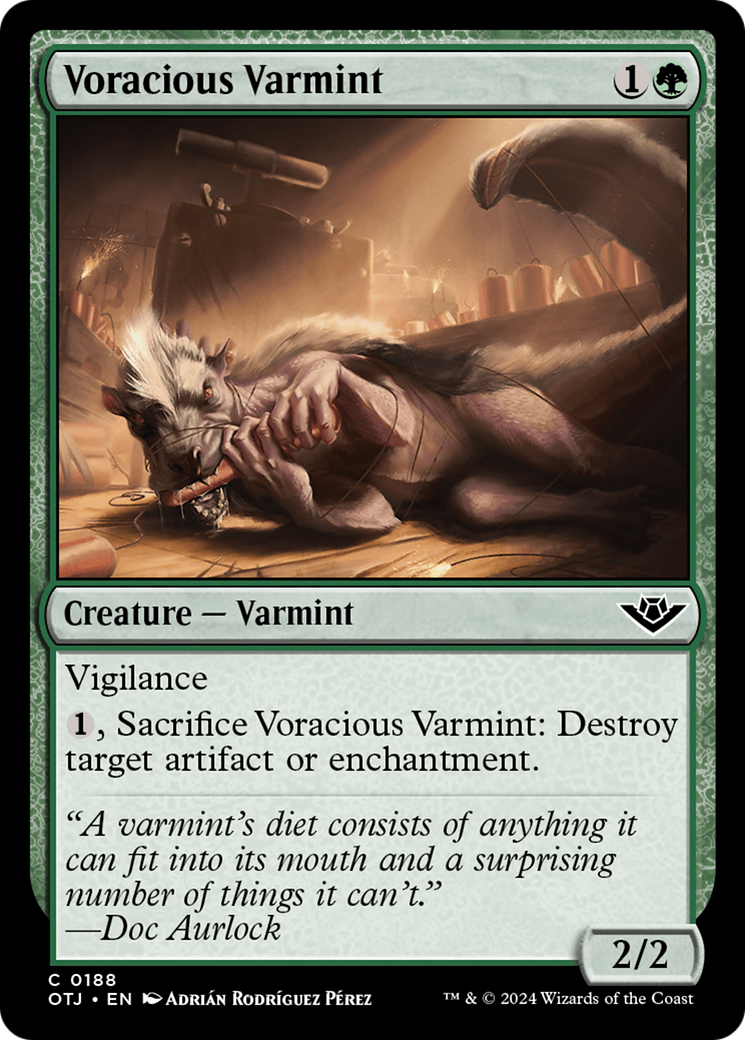 Voracious Varmint [Outlaws of Thunder Junction] | GrognardGamesBatavia