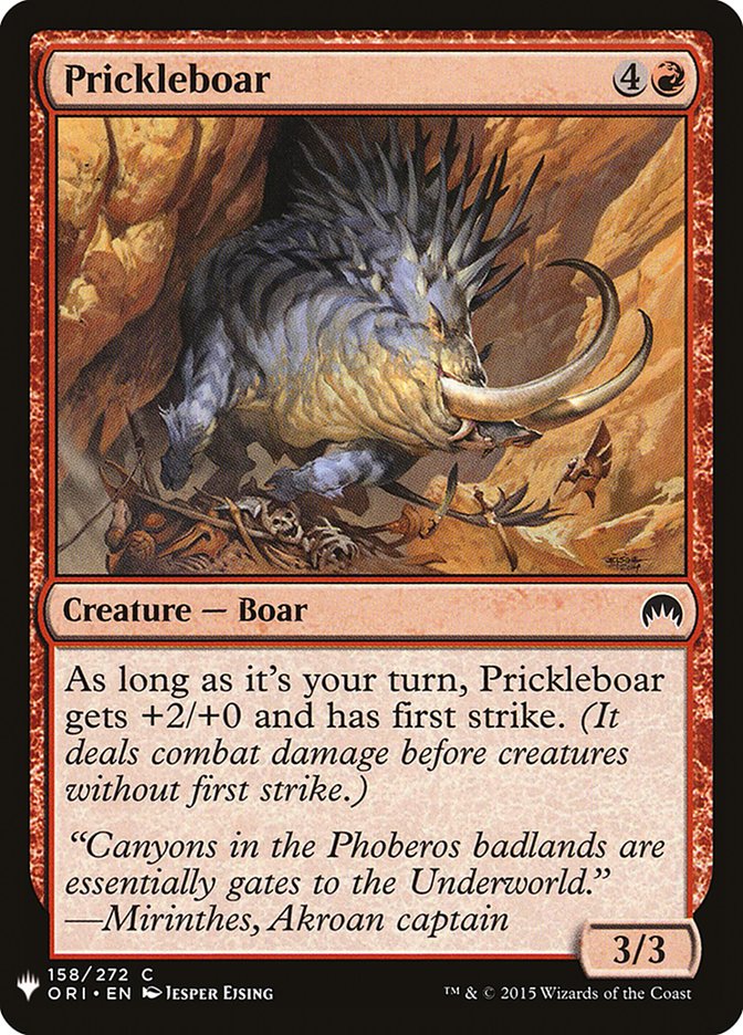 Prickleboar [Mystery Booster] | GrognardGamesBatavia