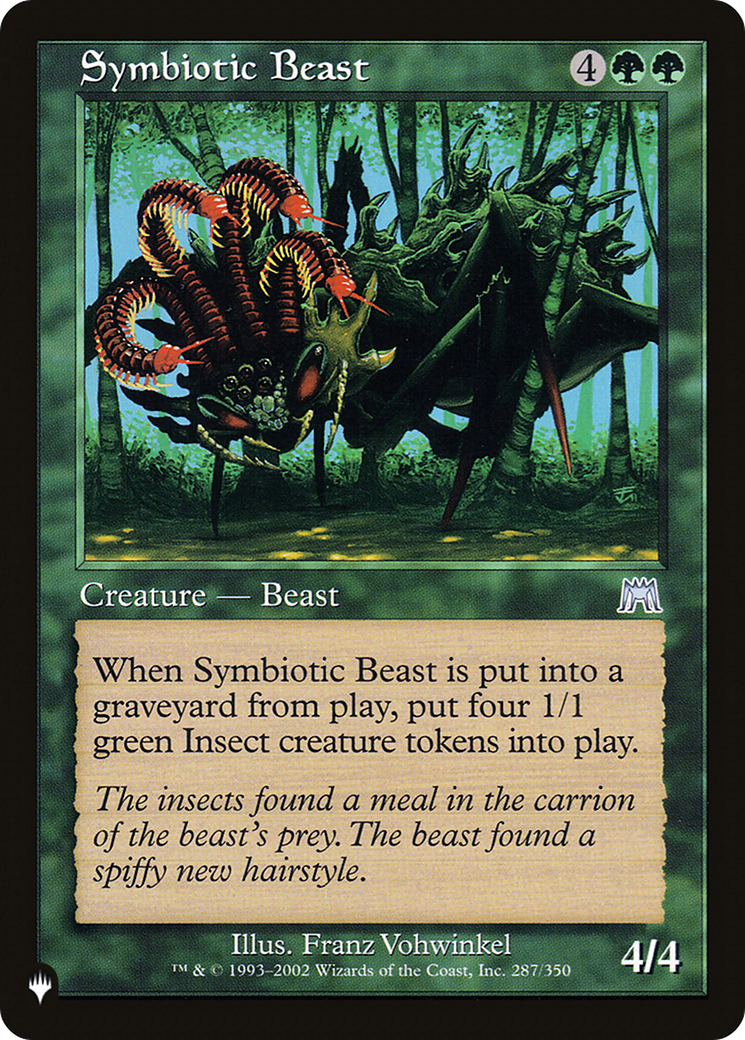 Symbiotic Beast [The List Reprints] | GrognardGamesBatavia