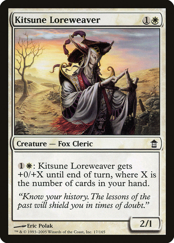 Kitsune Loreweaver [Saviors of Kamigawa] | GrognardGamesBatavia