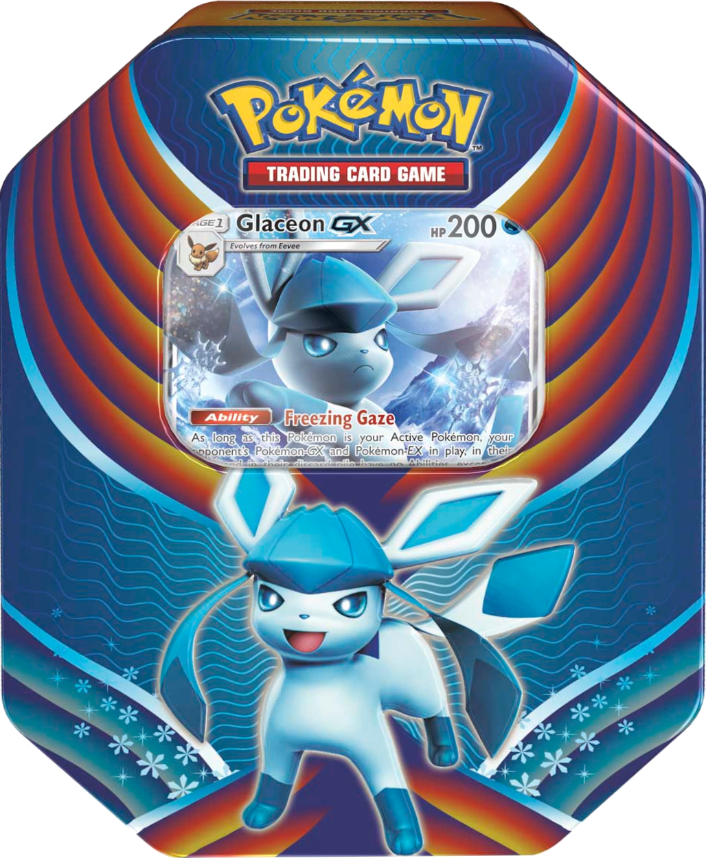 Evolution Celebration - Collector's Tin (Glaceon GX) | GrognardGamesBatavia