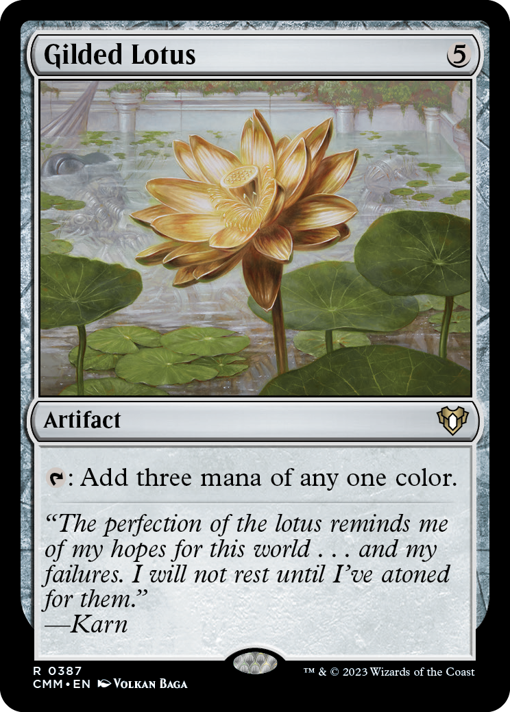 Gilded Lotus [Commander Masters] | GrognardGamesBatavia