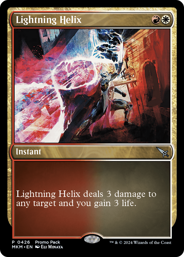 Lightning Helix (Promo Pack) [Murders at Karlov Manor Promos] | GrognardGamesBatavia