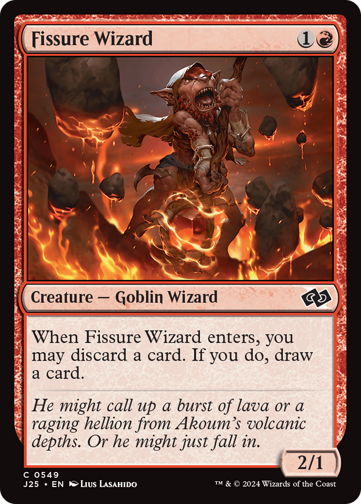 Fissure Wizard [Foundations Jumpstart] | GrognardGamesBatavia