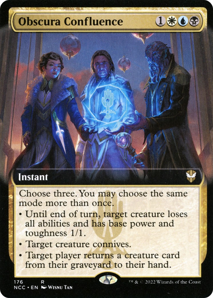 Obscura Confluence (Extended Art) [Streets of New Capenna Commander] | GrognardGamesBatavia