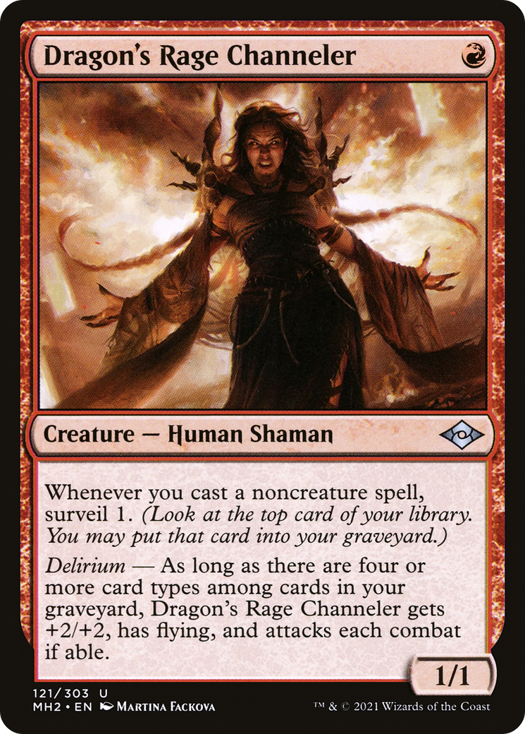Dragon's Rage Channeler [Modern Horizons 2] | GrognardGamesBatavia