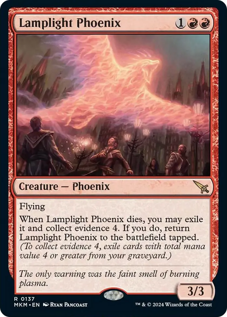 Lamplight Phoenix [Murders at Karlov Manor] | GrognardGamesBatavia