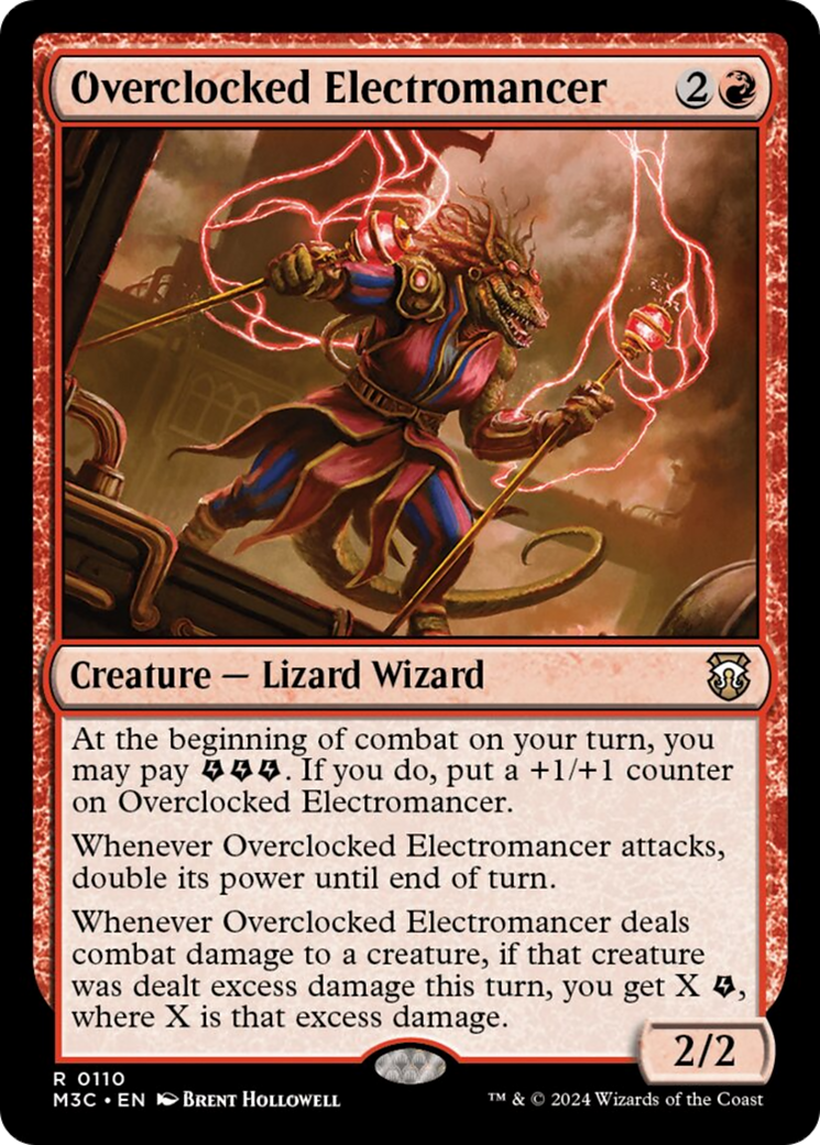 Overclocked Electromancer [Modern Horizons 3 Commander] | GrognardGamesBatavia