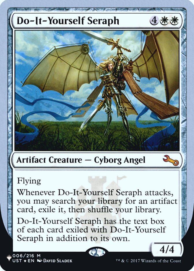 Do-It-Yourself Seraph (Unfinity Foil Edition) [The List] | GrognardGamesBatavia