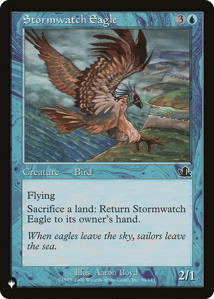 Stormwatch Eagle [The List] | GrognardGamesBatavia