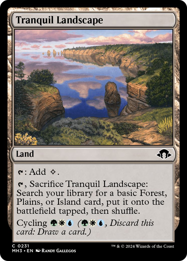 Tranquil Landscape [Modern Horizons 3] | GrognardGamesBatavia