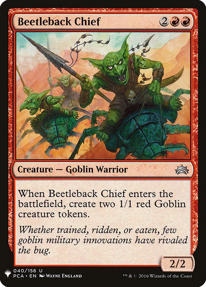 Beetleback Chief [Mystery Booster] | GrognardGamesBatavia