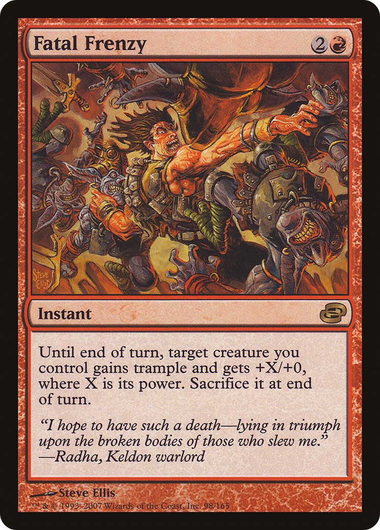 Fatal Frenzy [Planar Chaos] | GrognardGamesBatavia
