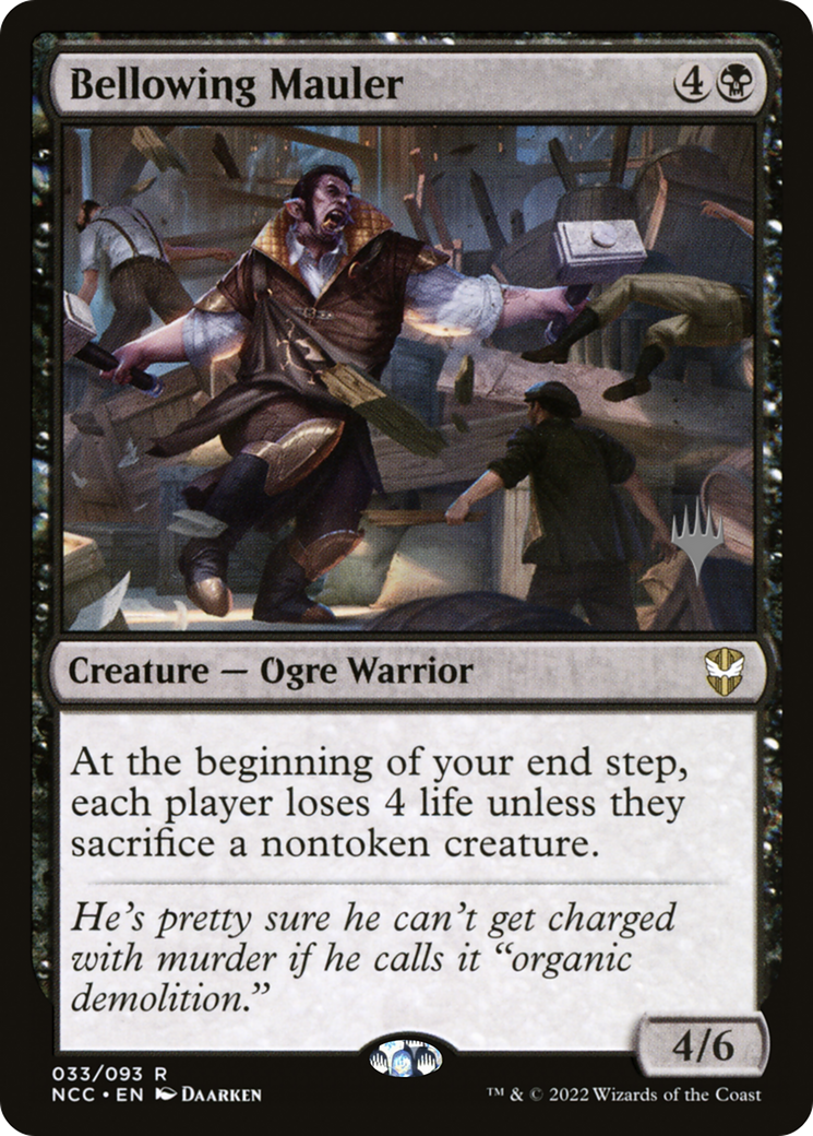 Bellowing Mauler (Promo Pack) [Streets of New Capenna Commander Promos] | GrognardGamesBatavia