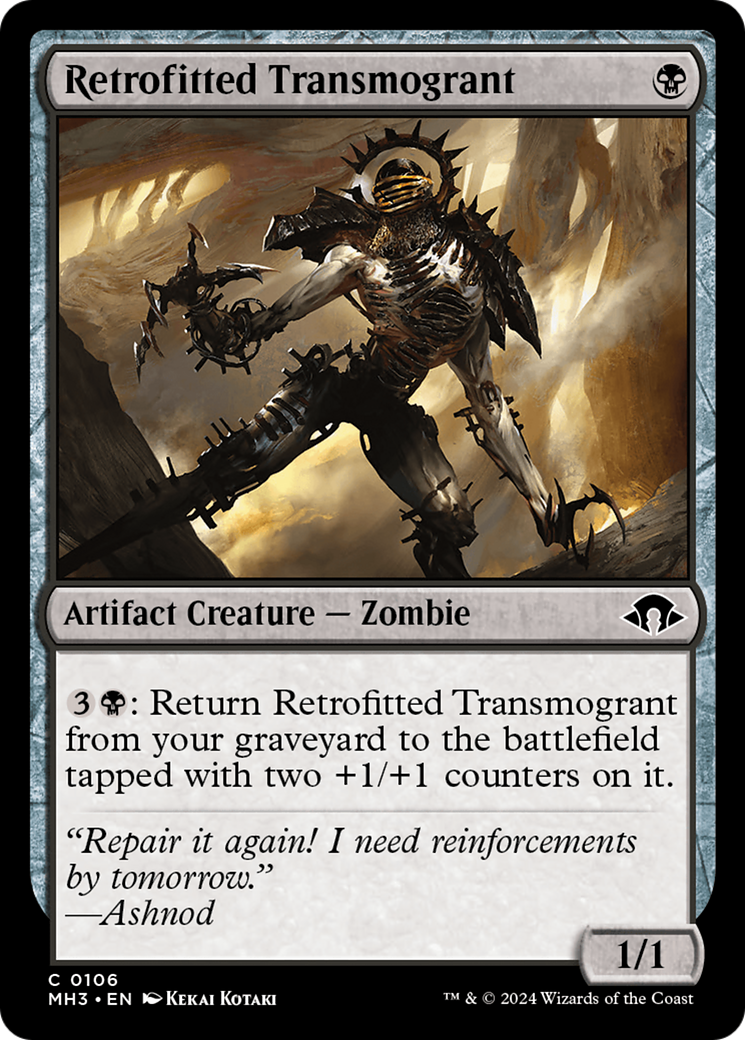 Retrofitted Transmogrant [Modern Horizons 3] | GrognardGamesBatavia