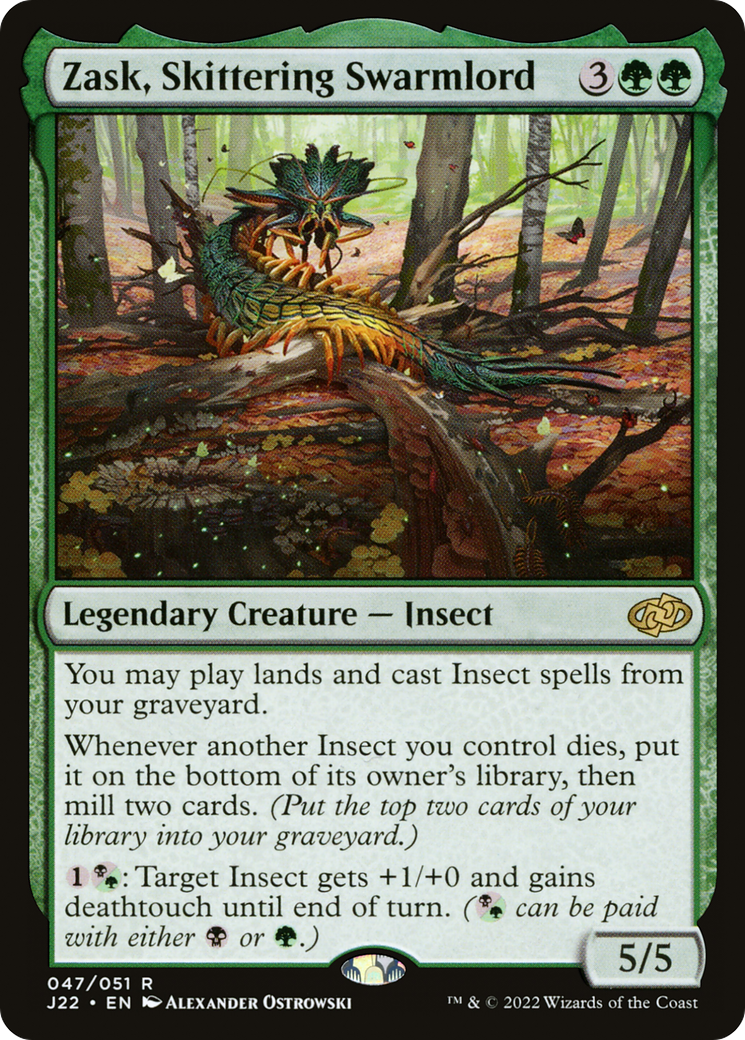 Zask, Skittering Swarmlord [Jumpstart 2022] | GrognardGamesBatavia