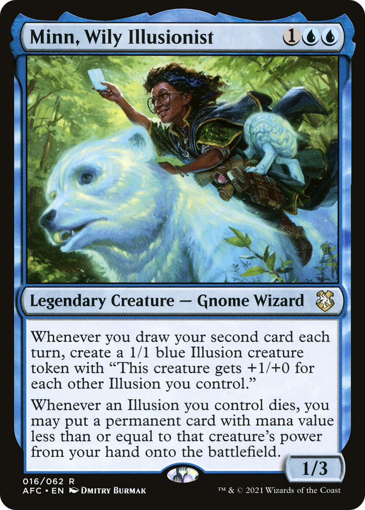 Minn, Wily Illusionist [Dungeons & Dragons: Adventures in the Forgotten Realms Commander] | GrognardGamesBatavia