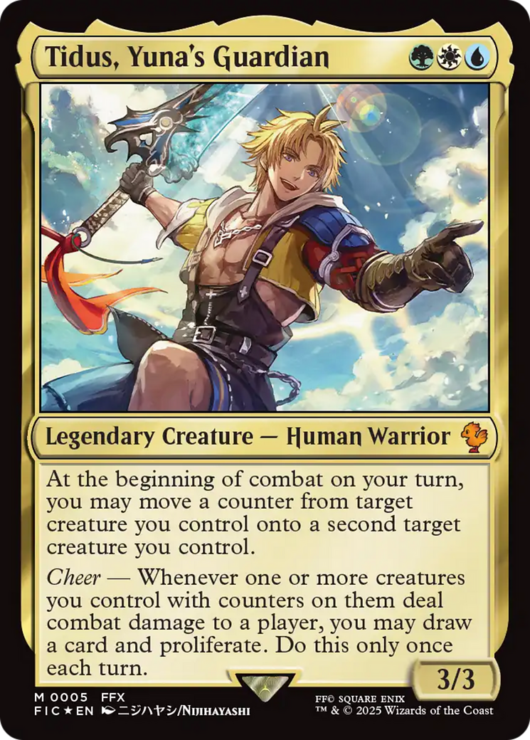 Tidus, Yuna's Guardian [FINAL FANTASY Commander] | GrognardGamesBatavia