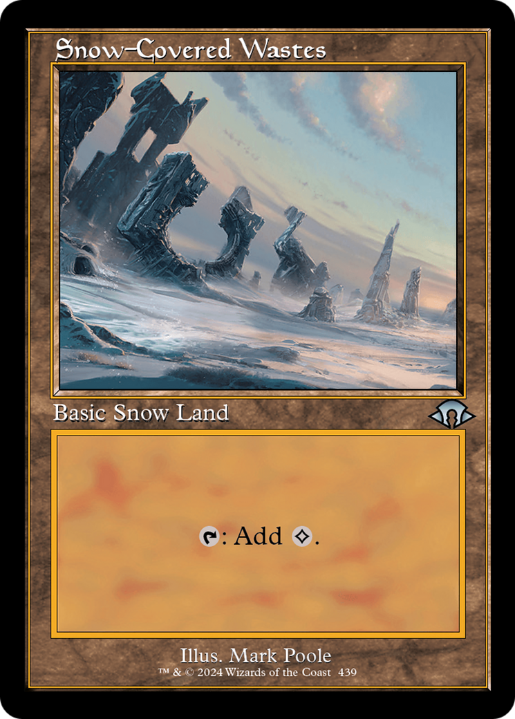 Snow-Covered Wastes (Retro) [Modern Horizons 3] | GrognardGamesBatavia