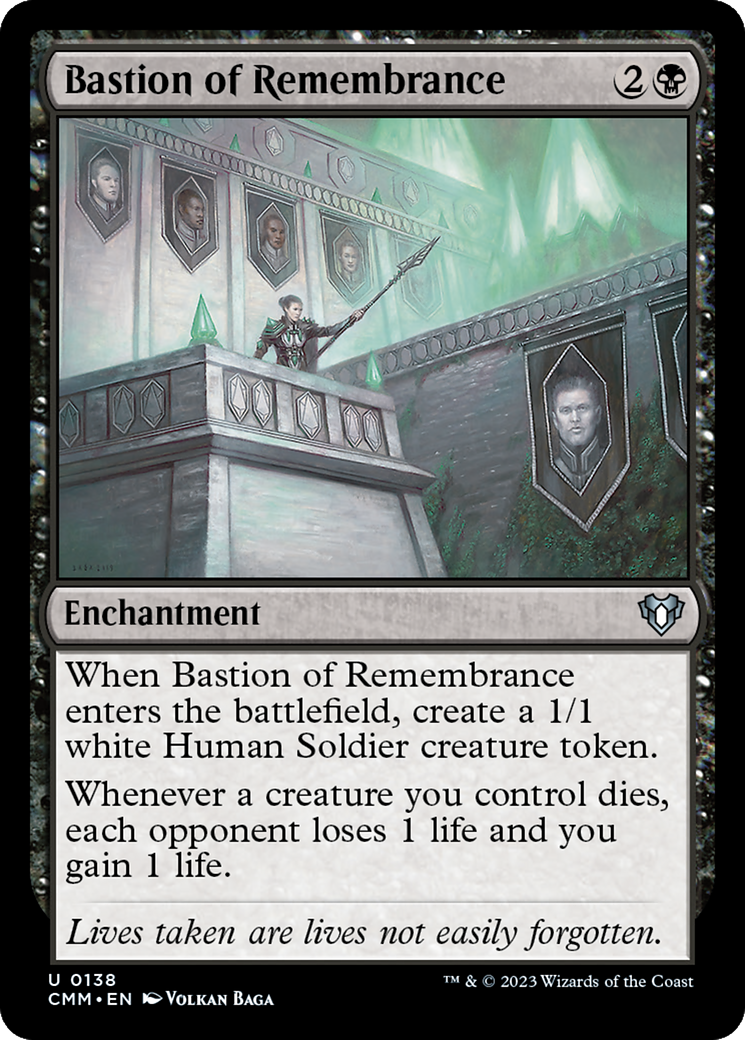 Bastion of Remembrance [Commander Masters] | GrognardGamesBatavia