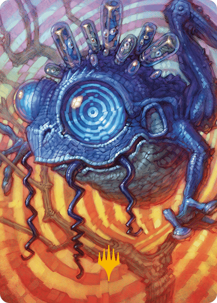 Psychic Frog Art Card (Gold-Stamped Planeswalker Symbol) [Modern Horizons 3 Art Series] | GrognardGamesBatavia