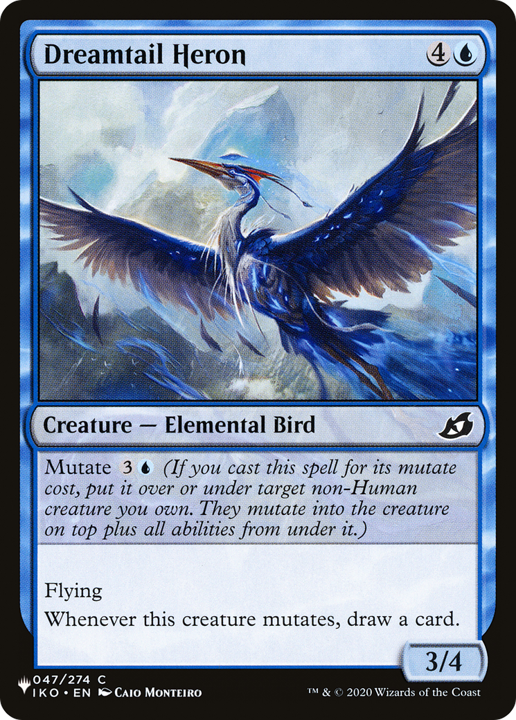 Dreamtail Heron [The List Reprints] | GrognardGamesBatavia