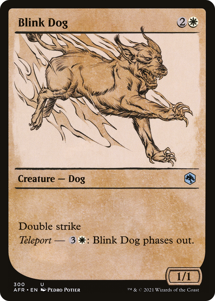 Blink Dog (Showcase) [Dungeons & Dragons: Adventures in the Forgotten Realms] | GrognardGamesBatavia