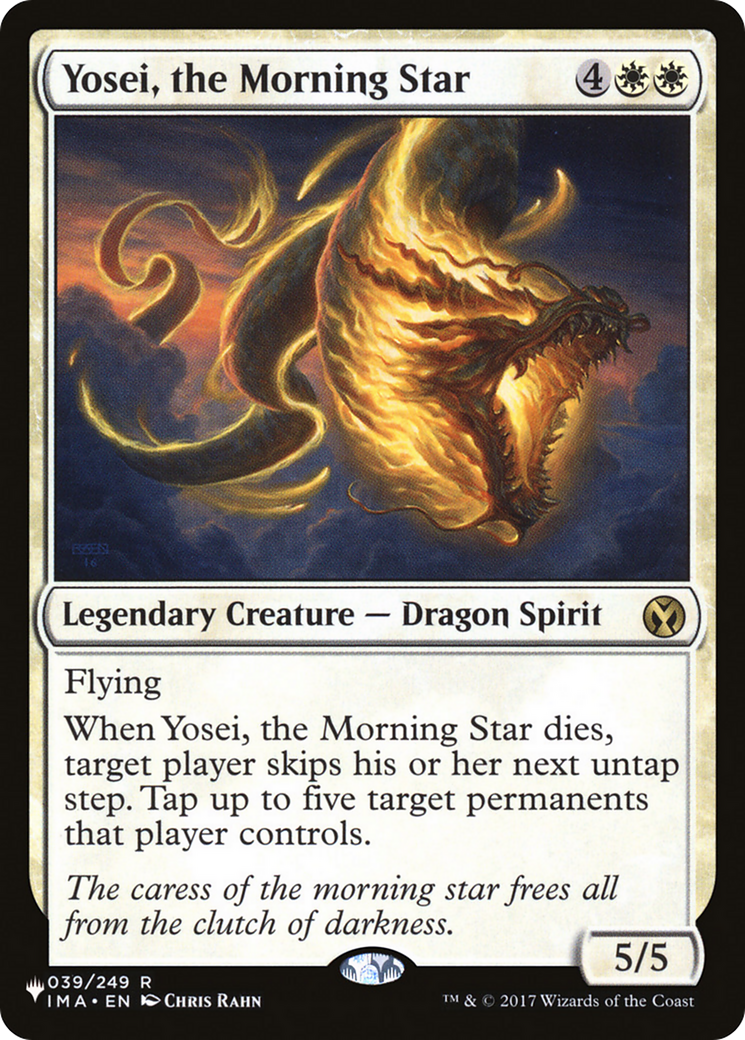 Yosei, the Morning Star [The List Reprints] | GrognardGamesBatavia