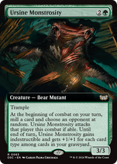 Ursine Monstrosity (Extended Art) [Duskmourn: House of Horror Commander] | GrognardGamesBatavia