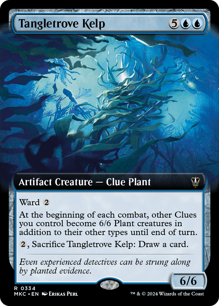 Tangletrove Kelp (Extended Art) [Murders at Karlov Manor Commander] | GrognardGamesBatavia