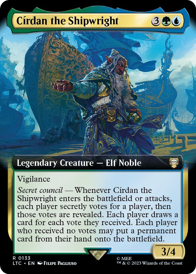 Cirdan the Shipwright (Extended Art) [The Lord of the Rings: Tales of Middle-Earth Commander] | GrognardGamesBatavia