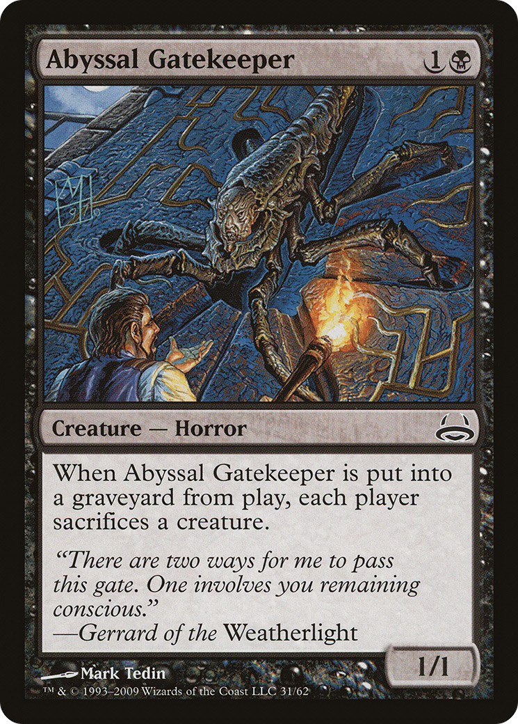 Abyssal Gatekeeper [Duel Decks: Divine vs. Demonic] | GrognardGamesBatavia