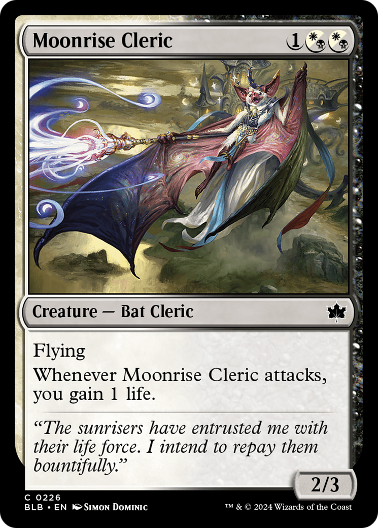 Moonrise Cleric [Bloomburrow] | GrognardGamesBatavia