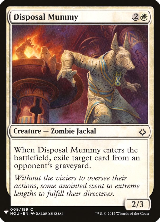 Disposal Mummy [Mystery Booster] | GrognardGamesBatavia