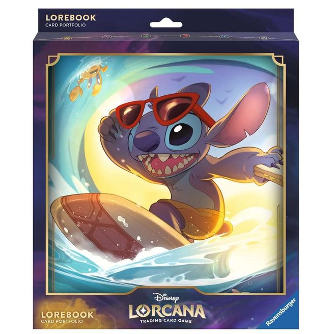 Disney Lorcana TCG: 4-Pocket Portfolio - Stitch - Ravensburger Storage Albums | GrognardGamesBatavia