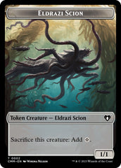 Eldrazi Scion // Phyrexian Beast Double-Sided Token [Commander Masters Tokens] | GrognardGamesBatavia