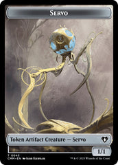 Servo // Construct (0041) Double-Sided Token [Commander Masters Tokens] | GrognardGamesBatavia