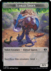 Eldrazi Spawn // Insect Double-Sided Token [Commander Masters Tokens] | GrognardGamesBatavia